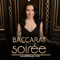 Baccarat Soirée game screenshot